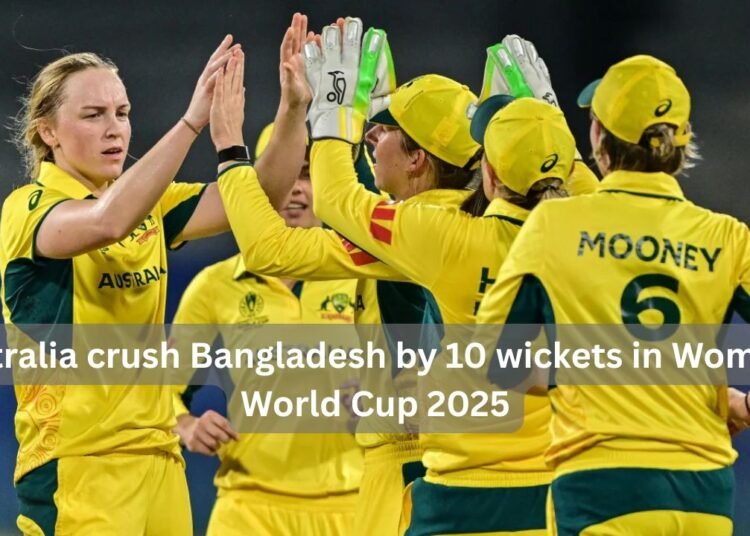 Australia vs Bangladesh Highlights