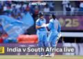India vs South Africa Live Score