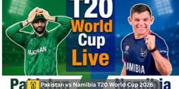 Pakistan vs Namibia T20 World Cup 2026