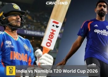 India vs Namibia T20 World Cup 2026