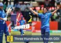 Three Hundreds in Youth ODI