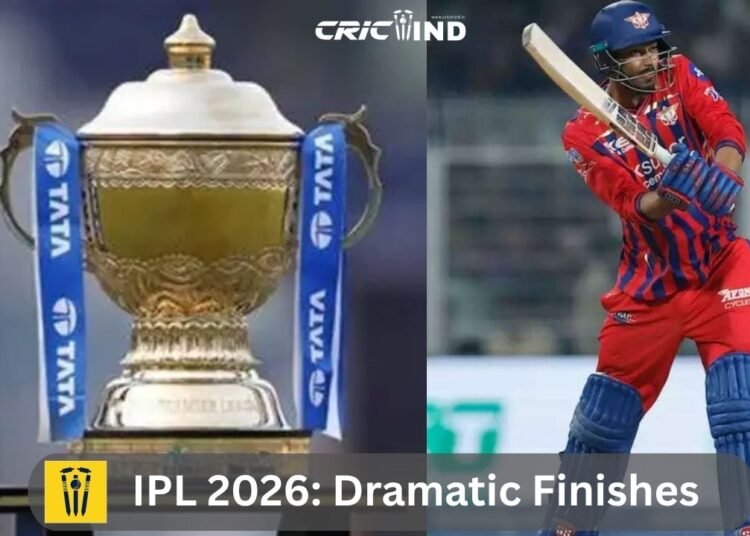 IPL 2026: Dramatic Finishes and New BCCI Rules Shape League Momentum 1 IPL 2026